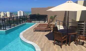 Imagem 4: Aluga-se Apto na JATIÚCA com 02 quartos, sendo 01 suíte, totalmente mobiliado