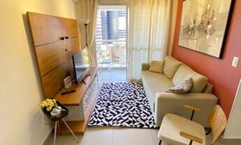 Imagem 2: Compacto de luxo para aluguel possui 48 metros quadrados com 2 quartos em Meireles - Forta