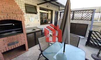 Imagem 3: Cobertura com 3 dormitórios para alugar, 173 m² por R$ 6.500,00/mês - Campo Grande - Santo