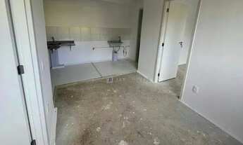 Imagem 2: Apartamento 2 dormitórios, sala integrada com cozinha, 1 banheiro, 1 vaga de garagem