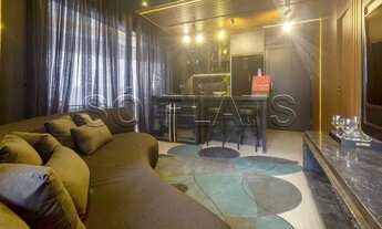 Imagem 5: Flat na Vila Olímpia Pininfarina disponível para locação com 48m², 1 quarto e 2 vagas de g