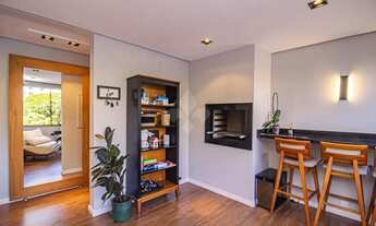 Imagem 6: Apartamento com 111m², 2 dormitórios, 1 suíte, sacada, churrasqueira e 2 vagas na Bela Vis