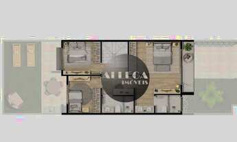 Imagem 7: Sobrado Triplex com 3 dormitórios (1 suíte), 2 vagas à venda, 155 m² por R$ 857.890 - Sant