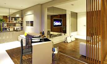 Imagem 3: Moema - Apartamento de 45 m2 , com 1 Dormitorio , 1 WC, e com 1 Vaga de garagem