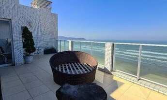 Imagem 5: Belíssima cobertura de alto padrão, de frente para o mar, no campo da Aviação - Aceita fin