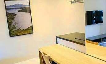 Imagem 7: Apartamento 1 dormitório (43,8m²), 1 Banheiro, Mobiliado, Varanda, 1 Vaga. A 200 metros da