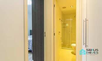 Imagem 3: Apartamento com 1 dormitório para alugar, 48 m² por R$ 3.813,00/mês - Batel - Curitiba/PR