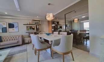 Imagem 4: Alto Padrão com varanda gourmet + cortina de vidro, porcelanato, andar alto, deck gourmet