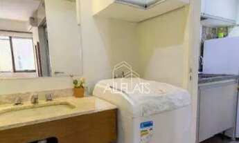 Imagem 2: Flat com 1 dormitório para alugar, 37 m² por R$ 4.270 em Moema em São Paulo/SP