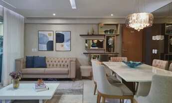 Imagem: Alto Padrão com varanda gourmet cortina