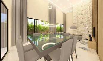 Imagem 2: Casa de Condomínio para venda em Vila Do Golf de 196.00m² com 3 Quartos, 3 Suites e 4 Gara