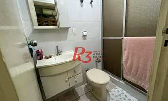 Imagem 5: Apartamento com 3 dormitórios à venda, 133 m² por R$ 690.000,00 - Gonzaga - Santos/SP