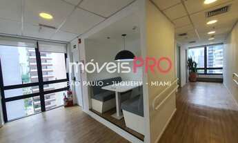 Imagem 5: Laje comercial disponível para locação: 374m² na Vila Olímpia com layout pronto pra uso!