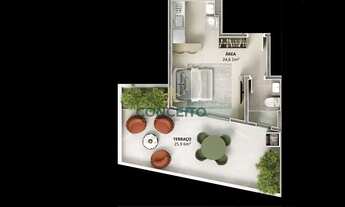 Imagem 4: Cobertura Studioa venda na Trindade de 50m² - Oportunidade Única!