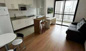 Imagem 2: Flat com 1 dormitóriocom suite para alugar, 49 m² por R$ 4.000/mês - Parque Campolim - Sor