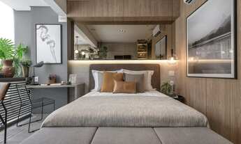 Imagem 7: SKY PINHEIROS em São Paulo/SP no Bairro de Pinheiros - Studios com 25,78 m² de Área + Laze