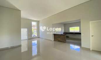 Imagem 3: Casa nova térrea 3 suítes, lavabo, escritório, sala 3 ambientes pé direito alto, quintal g