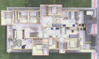 Imagem 3: Apartamento com 3 dormitórios à venda, 78 m² por R$ 414.720 - Santa Regina - Camboriú/SC