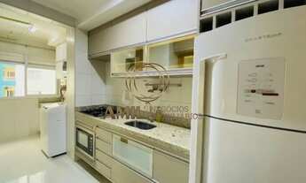 Imagem 3: EE - Aluga-se Apartamento Mobiliado, 80m², 2 Quartos, 1 Suíte, Sacada Gourmet, Cond. Grand