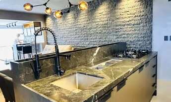 Imagem 5: Lindo Apto 100% mobiliado 3/4 sendo 2 suítes varanda gourmet 2 vagas