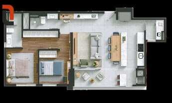 Imagem 2: Korá - Apto 81m² 2 quartos, sacada gourmet e 1 vaga no Potrtão