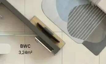 Imagem 2: Apartamento para venda tem 51 metros quadrados com 1 quarto