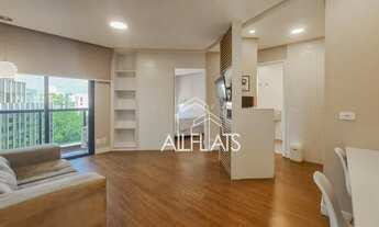 Imagem: Flat com 1 dormitório para alugar, 40 m²