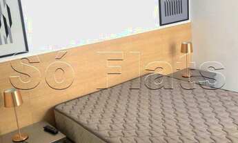 Imagem 5: Studio estilo duplex, com uma cozinha gourmet na região do Itaim Bibi. Com entrada imediat