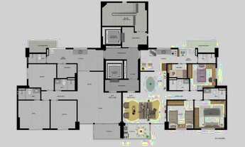 Imagem 7: Apartamento para venda possui 91 metros quadrados com 3 quartos em Graças - Recife - PE