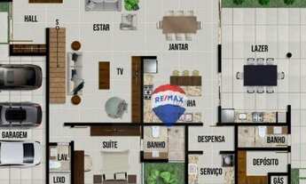 Imagem 7: Casa com 4 dormitórios à venda, 440 m² por R$ 2.420.000,00 - Alphaville - Juiz de Fora/MG