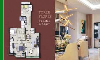 Imagem 7: Horto Florestal - 3 Suítes em 143 m², Dependência completa, Deposito e 3 Vagas