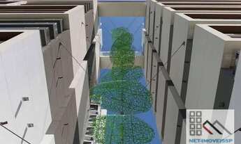 Imagem 4: Apartamento 1 dormitório (43,8m²), 1 Banheiro, Mobiliado, Varanda, 1 Vaga. A 200 metros da