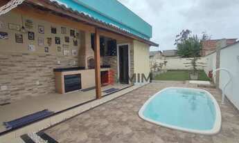 Imagem: Casa com 2 Quartos, Piscina e Churrasqueira