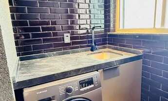 Imagem 4: Lindo Apto 100% mobiliado 3/4 sendo 2 suítes varanda gourmet 2 vagas