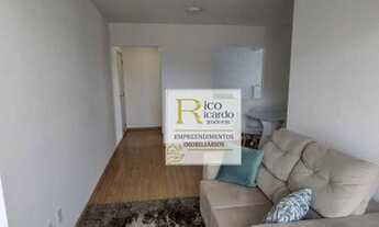 Imagem 2: Apartamento com 3 dormitórios à venda, 70 m² por R$ 385.000,00 - Vila Humaitá - Santo Andr