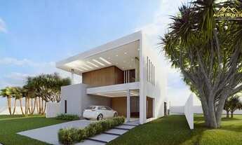 Imagem 3: Condomínio Alplaville Catuana, casa térrea com 3 suítes, piscina, dependência, etc