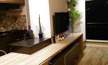 Imagem 5: Apartamento - 45m2 - 1 quarto, sala,cozinha,sacada integradas - 1vg - 350m do metrô Parada