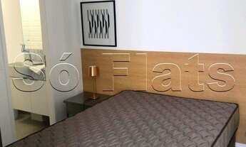 Imagem 4: Studio estilo duplex, com uma cozinha gourmet na região do Itaim Bibi. Com entrada imediat