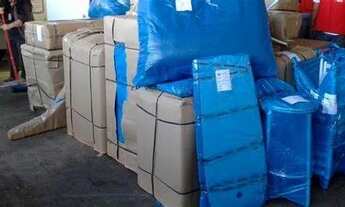 Imagem 2: Mudanças carretos fretes viagens embalagens caixas