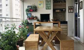 Imagem 2: Apartamento para venda com 122 metros quadrados com 3 quartos em Vila Gumercindo - São Pau