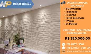 Imagem: Apartamento para venda possui 54 metros