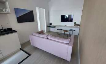 Imagem 2: Apartamento novo mobiliado p/aluguel 35 metros 1 quarto(suíte) ar condicionado 1vaga Higie