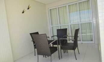 Imagem 3: Temporada Espetacular Apartamento 3 Quartos Suíte Ar Frentaço Mar na Enseada Azul Elevador