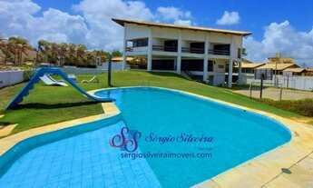 Imagem 2: Mansão frente mar Porto das dunas com 5 suítes e lazer completo