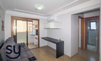 Imagem 4: Apartamento Mobiliado de Sacada com Churrasqueira e 1 Vaga no Cristal