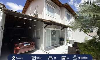 Imagem: CASA DUPLEX DE CONDOMINIO A VENDA NO PASSARE