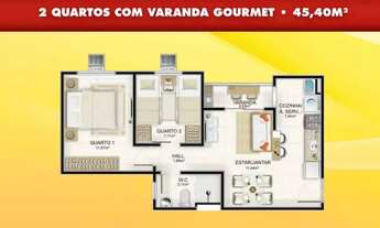 Imagem 3: Vitória Maguary apartamento térreo