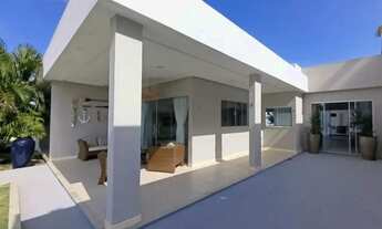 Imagem 4: CASA TÉRREA NO RAÍZES- C/ 3 SUÍTES SENDO UMA MASTER, ESPAÇO GOURMET, JARDIM, PISCINA E GAR