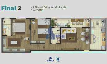 Imagem 3: Apartamento à venda no bairro Itararé - São Vicente/SP