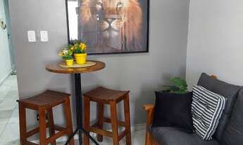 Imagem 6: Sala living. Padrão studio. Frente a praia